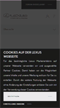 Mobile Screenshot of lexusforum-duesseldorf.de